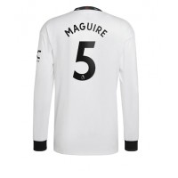 Manchester United Harry Maguire #5 Fußballbekleidung Auswärtstrikot 2022-23 Langarm